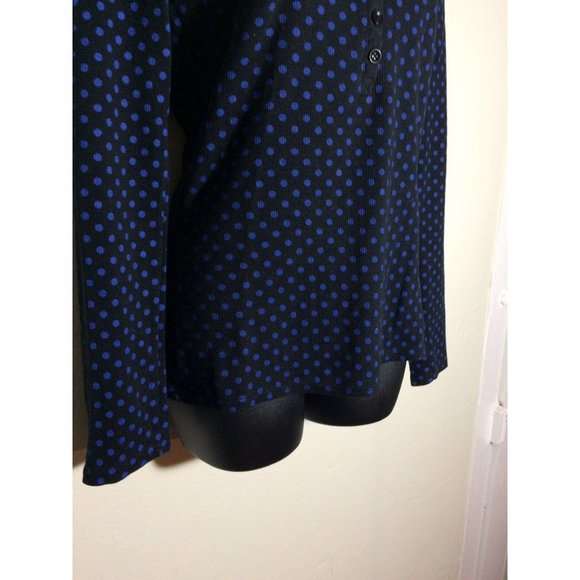 Alice Templerley for Target Polka Dot Thermal Henley S - Picture 4 of 9